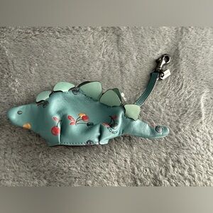 Coach Cherry Steggy Dino Coin Case - new without tags